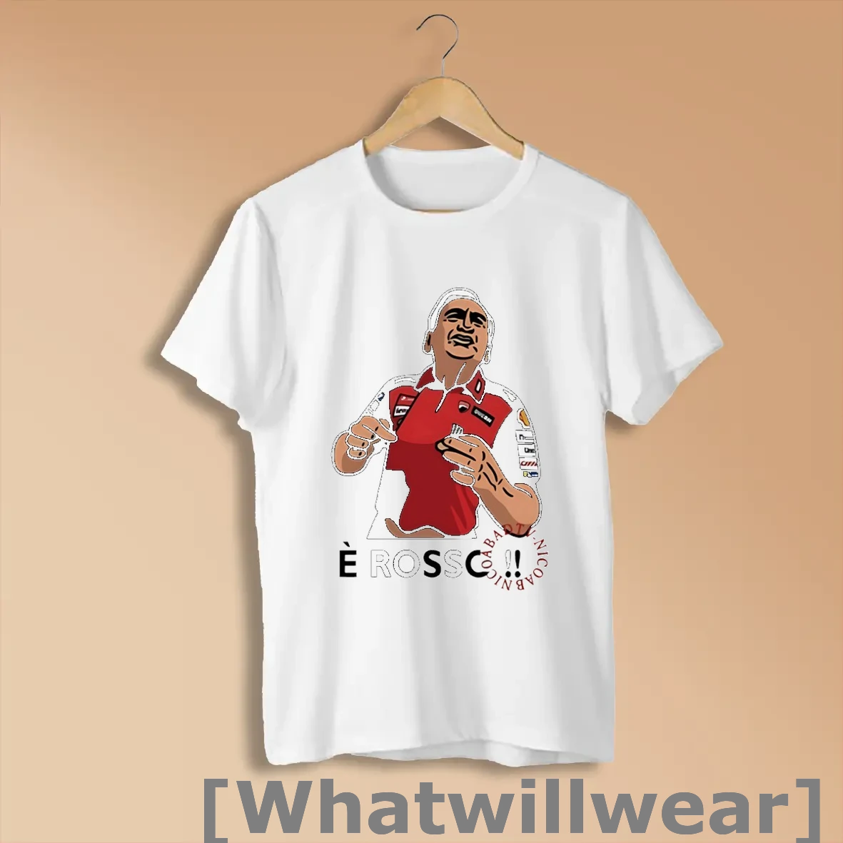 Official E Rosso Davide Tardozzi Shirts