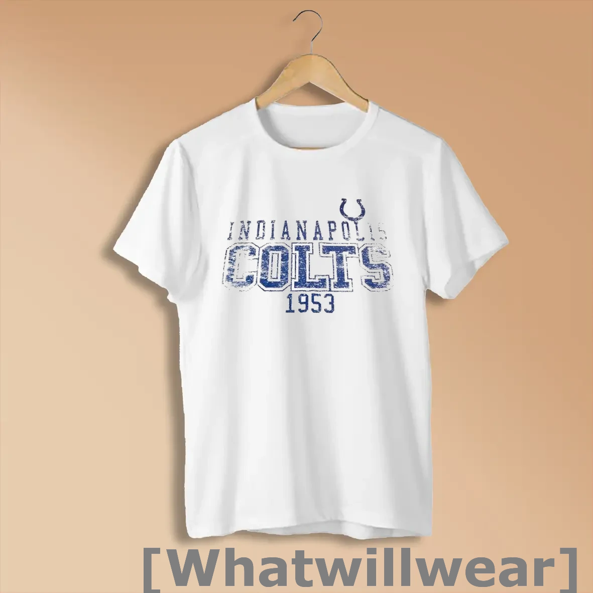 Official E4xqrtwr Indianapolis Colts Nfl Football 1953 Vintage Shirts