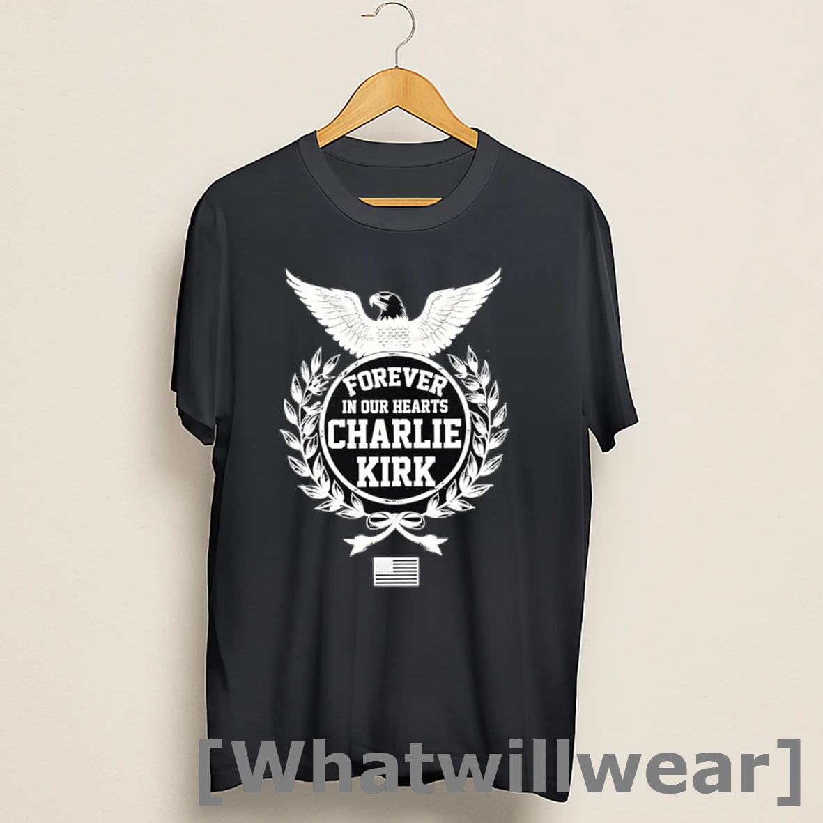 Official Eagle Forever In Our Hearts Charlie Kirk Shirts