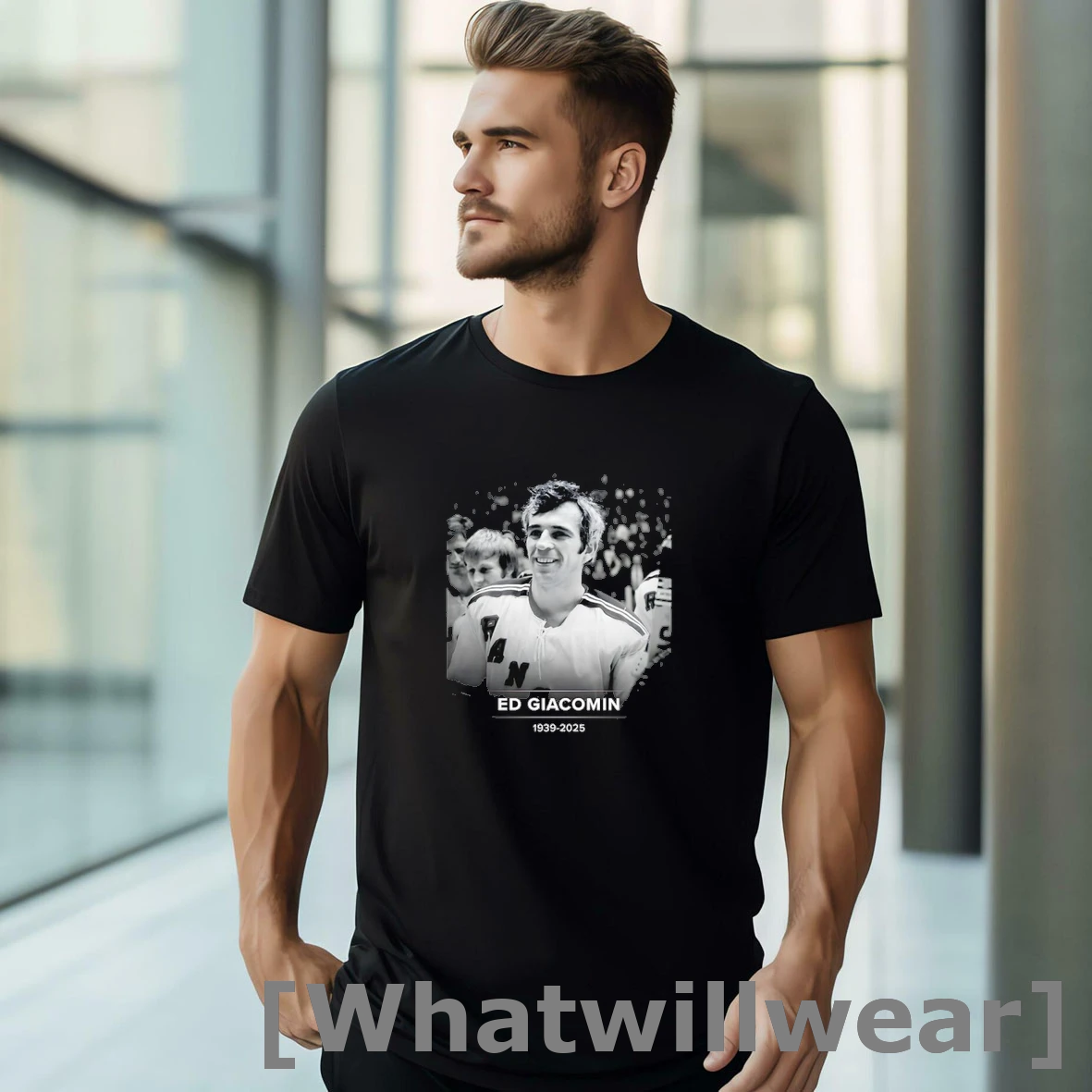 Official Ed Giacomin 1939 2025 Hockey Hall Of Famer Tshirts Sweater