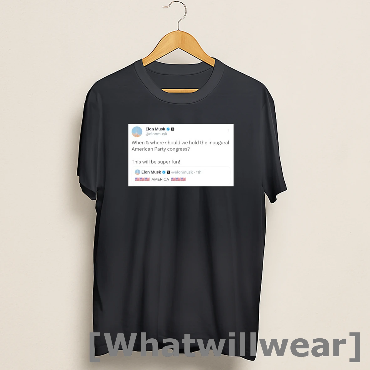 Official Elon Musk When And Where Should We Hold The Inaugural American Party Congress Shirts