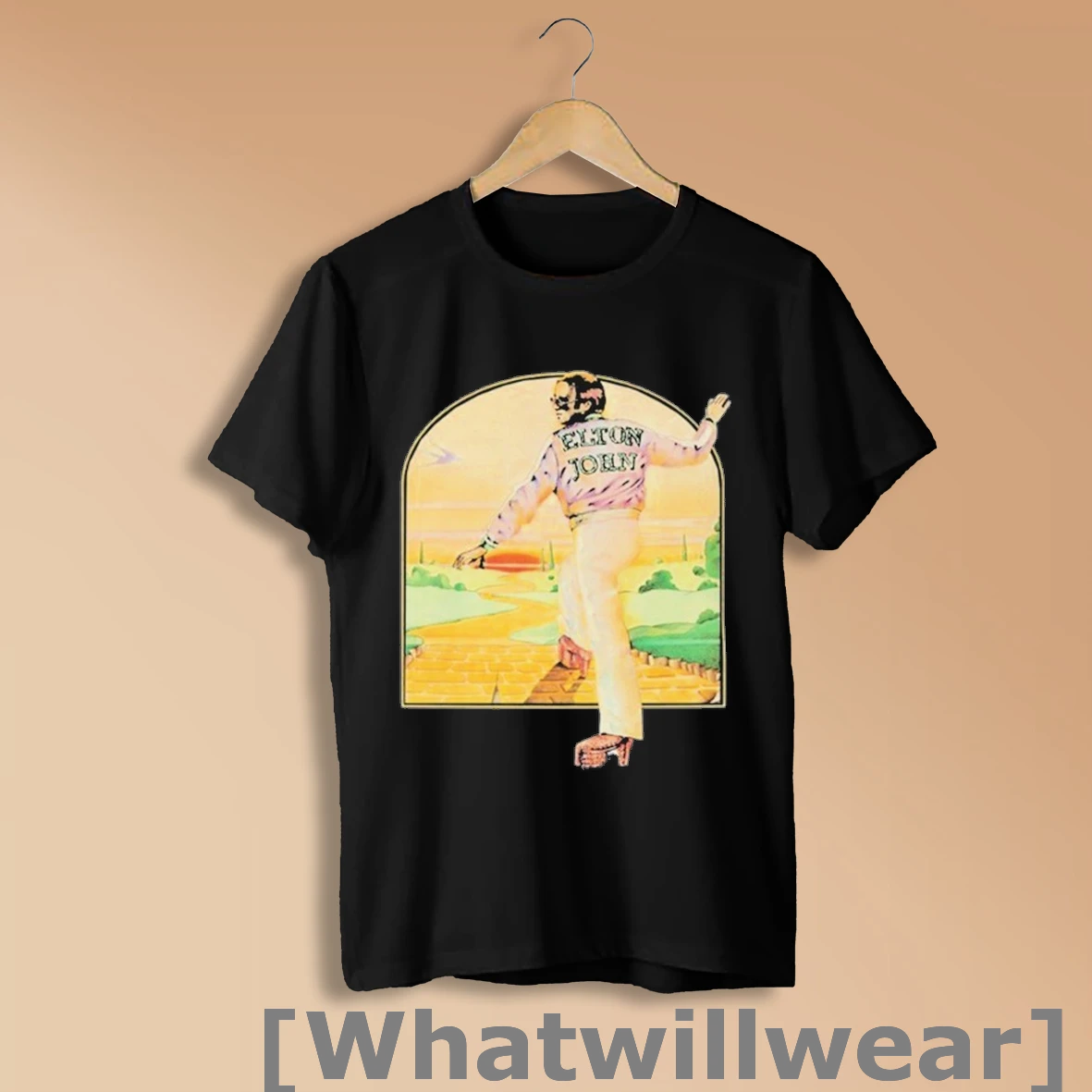 Official Elton John Goodbye Brick Road 50th Anniversary T Shirts Shirt Shirt Sweatshirt