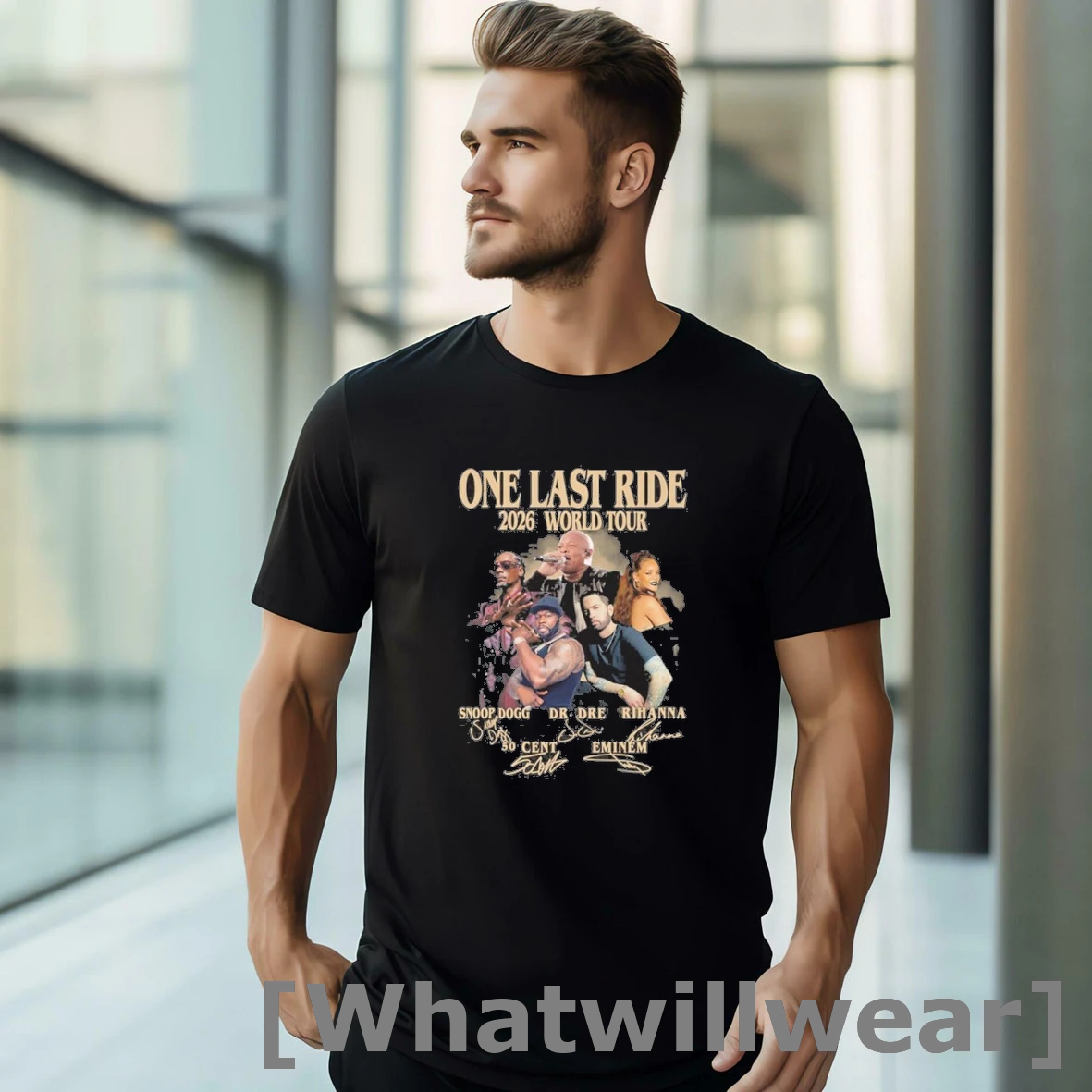 Official Eminem One Last Ride 2026 World Tour Shirts