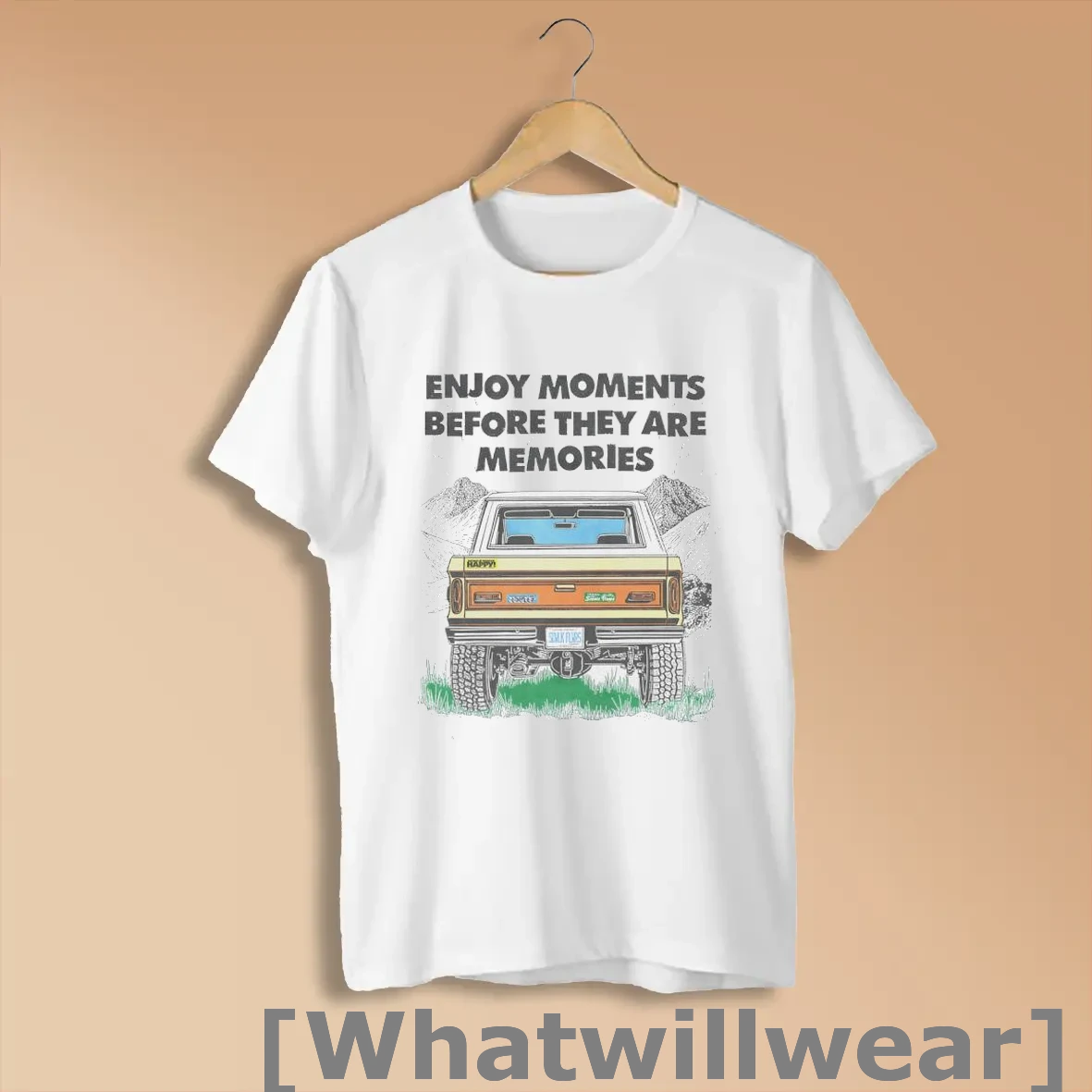 Official Enjoy Moments Before They Are Memories Classic Pickup Retro Shirts