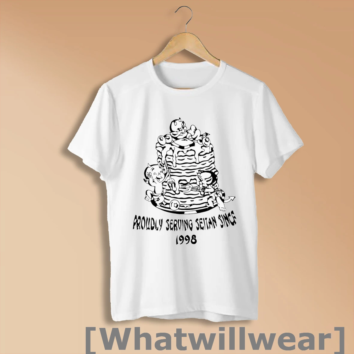 Official Evil Proudly Serving Seitan Since 1998 Shirt Sweatshirt