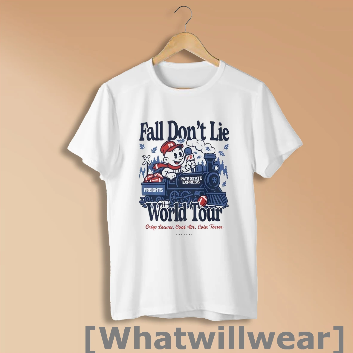 Official Fall Dont Lie World Tour Crisp Leaves Cool Air Coin Tosses Shirt Sweatshirt