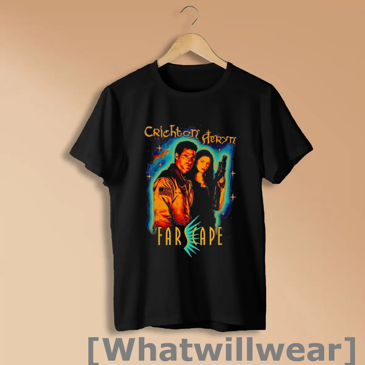 Official Farscape Crichton And Aeryn Shirts
