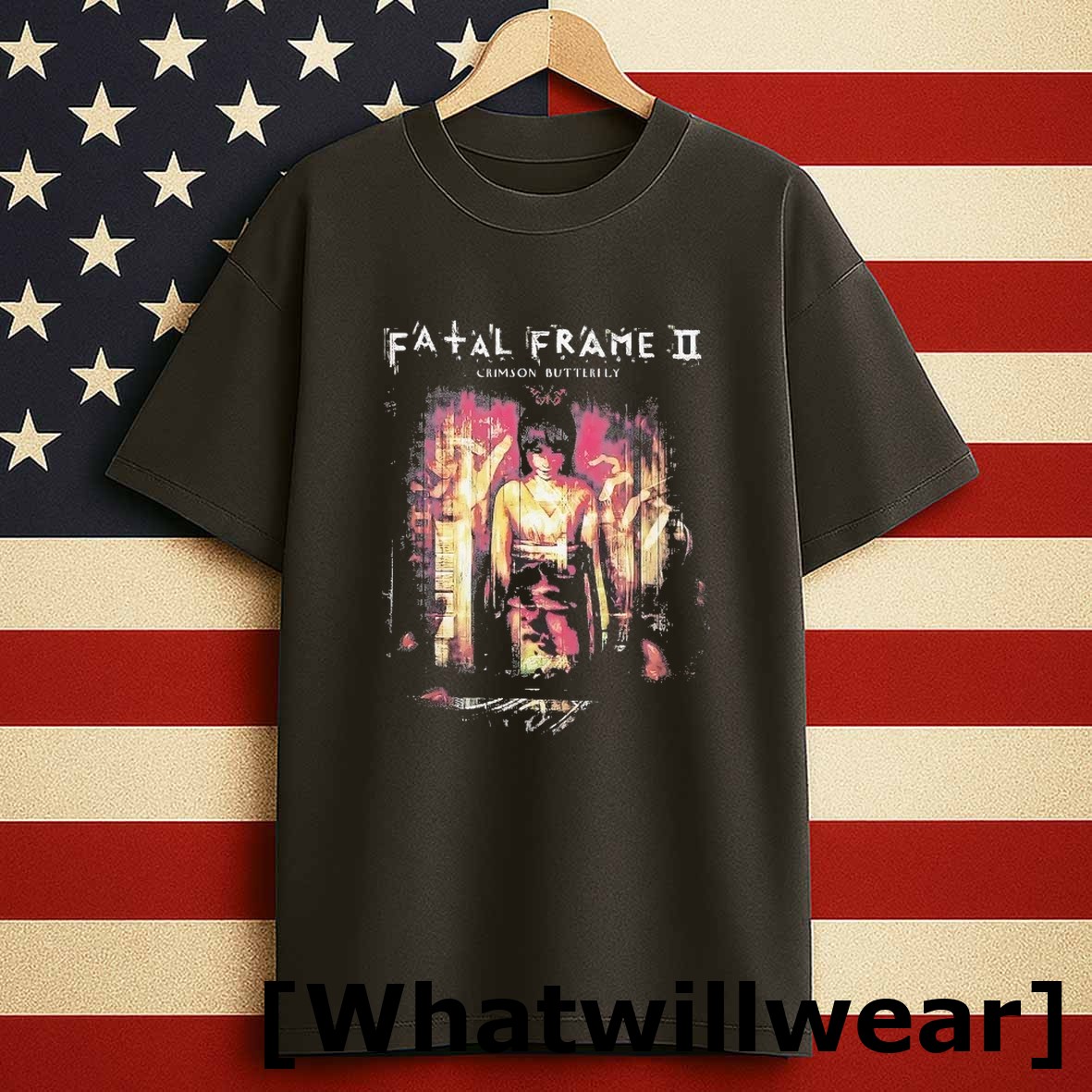 Official Fatal Frame 2 Crimson Butterfly Tshirts Sweater