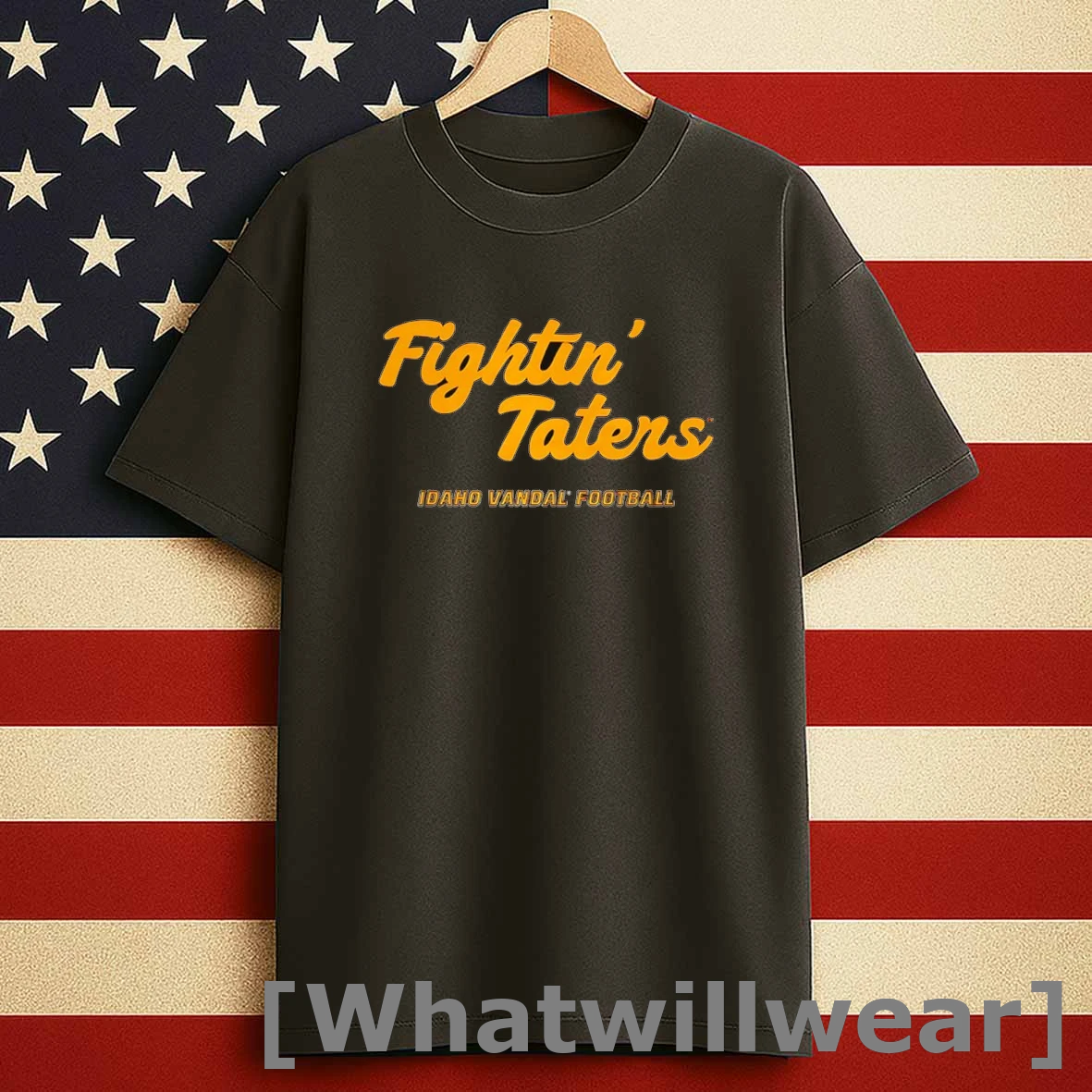 Official Fightin Taters Idaho Vandals Football 2025 Tshirts Sweater
