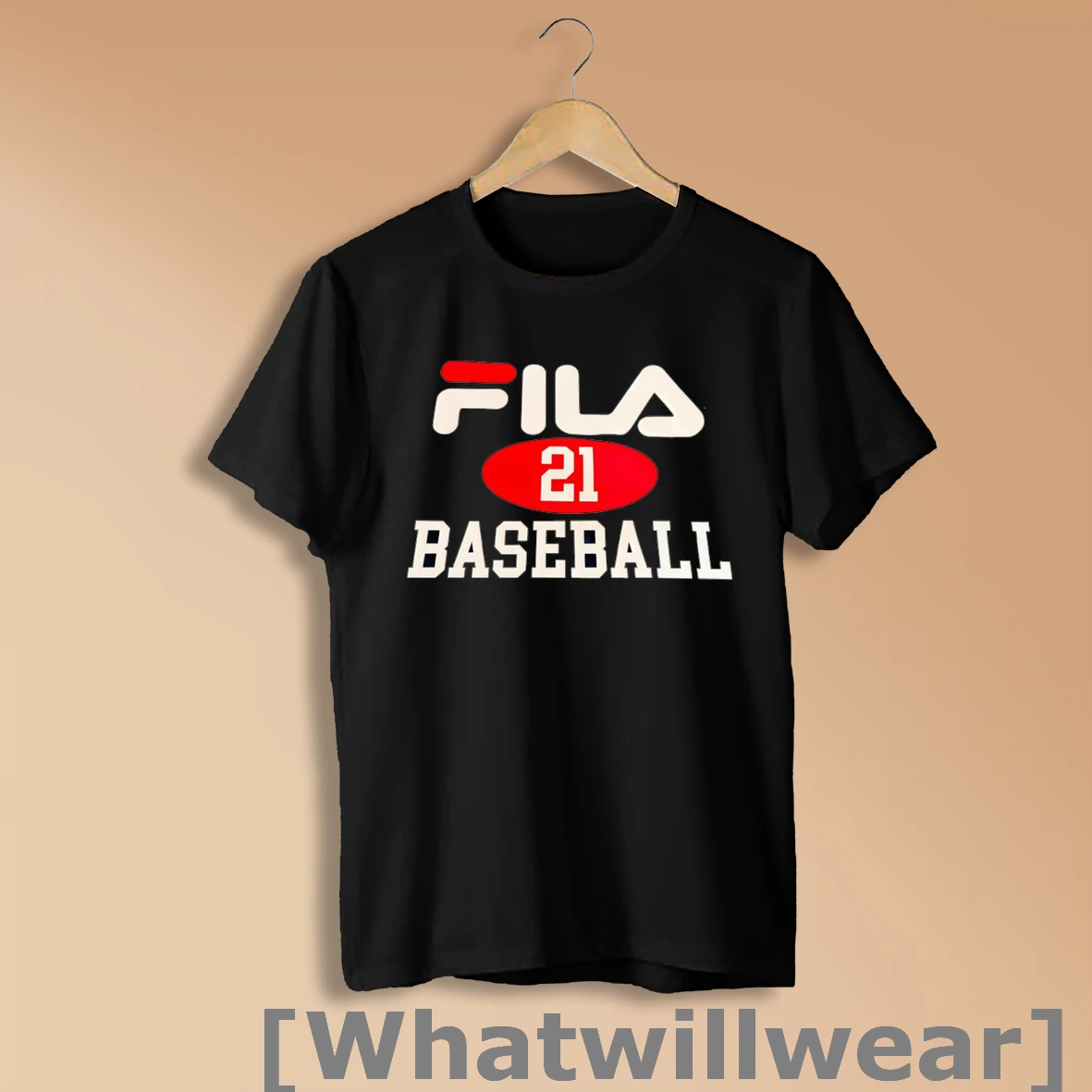 Official Fila 21 Baseball Shirt Sweatshirt