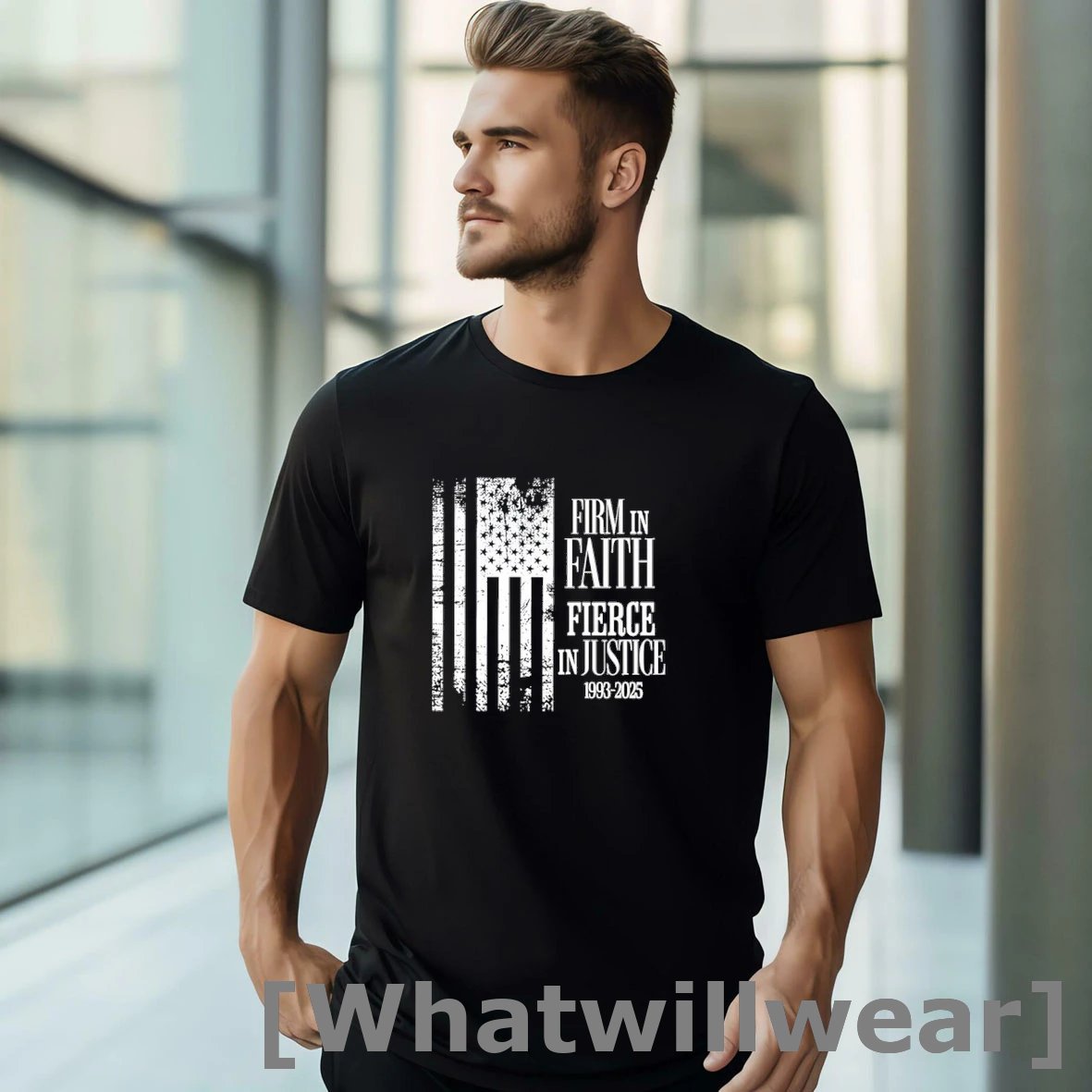 Official Firm In Faith Fierce In Justice 1993 2025 Tshirts Sweater