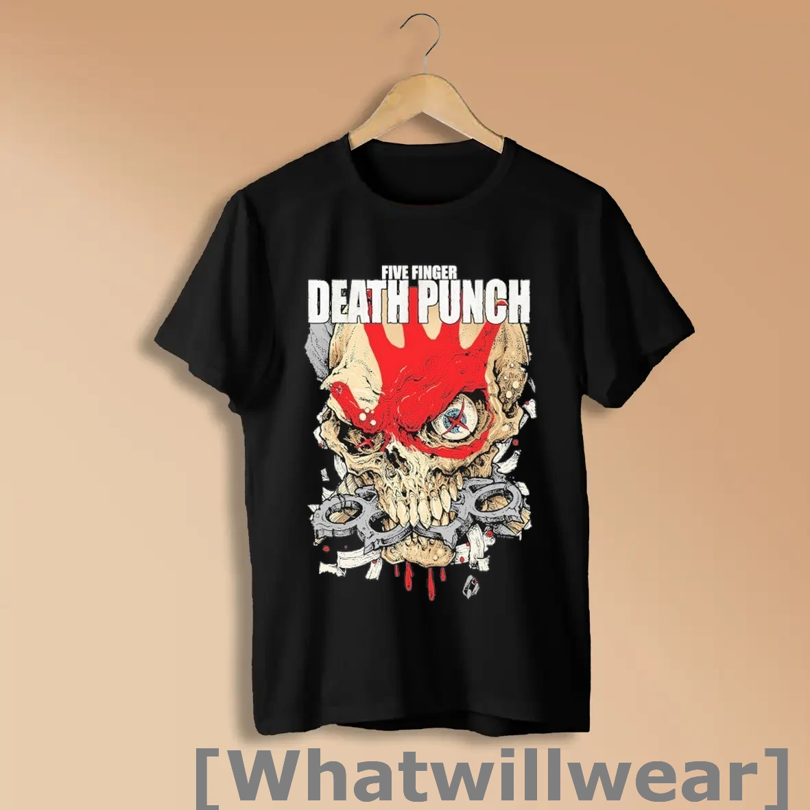 Official Five Finger Death Punch Knucklehead Kopia Exploded T Shirts Shirts