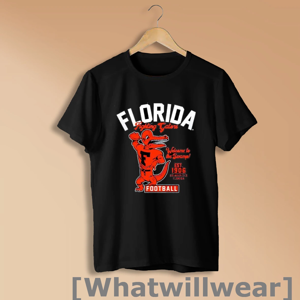 Official Florida Fighting Gators Welcome To The Swamp Est 1906 Gainesville Florida Football Shirt Sweatshirt