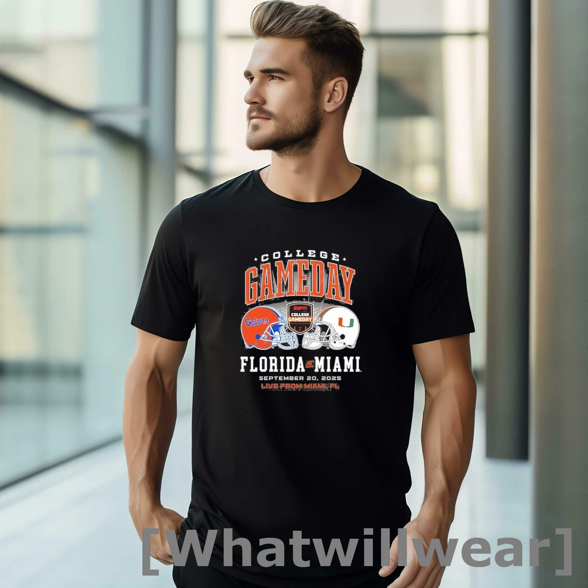 Official Florida Gators Vs Miami Hurricanes 2025 College Gameday Matchup Tshirts Sweater