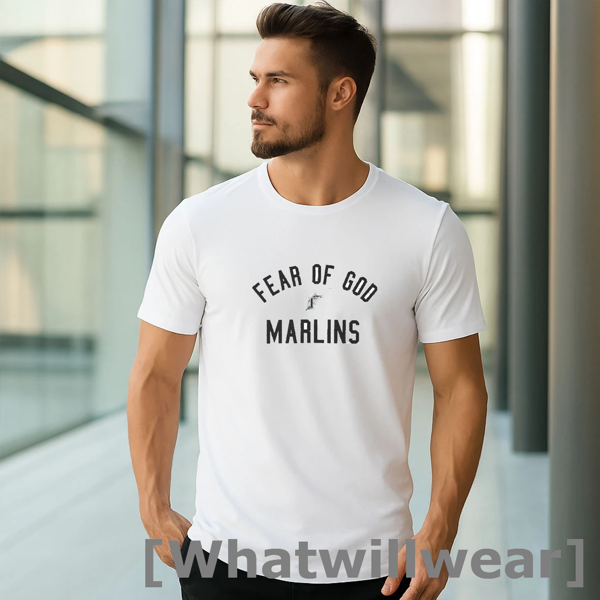 Official Florida Marlins Mlb Fear Of God Shirts