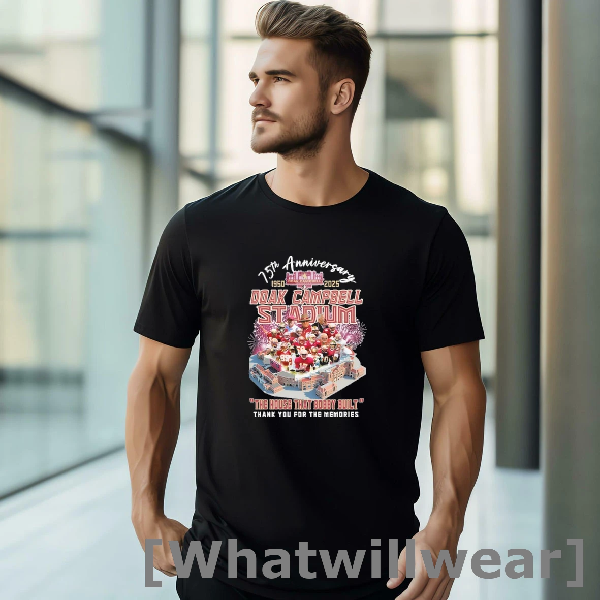 Official Florida State Seminoles Doak Campbell Stadium 1950 2025 The House That Bobby Built Tshirts Sweater