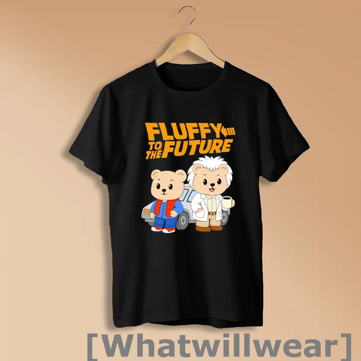 Official Fluffy To The Future Parody Shirts