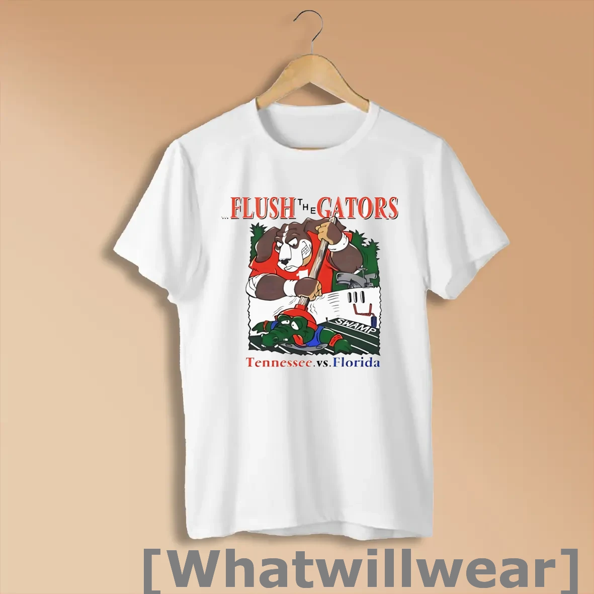 Official Flush The Gators Tennessee Vs Florida Shirts