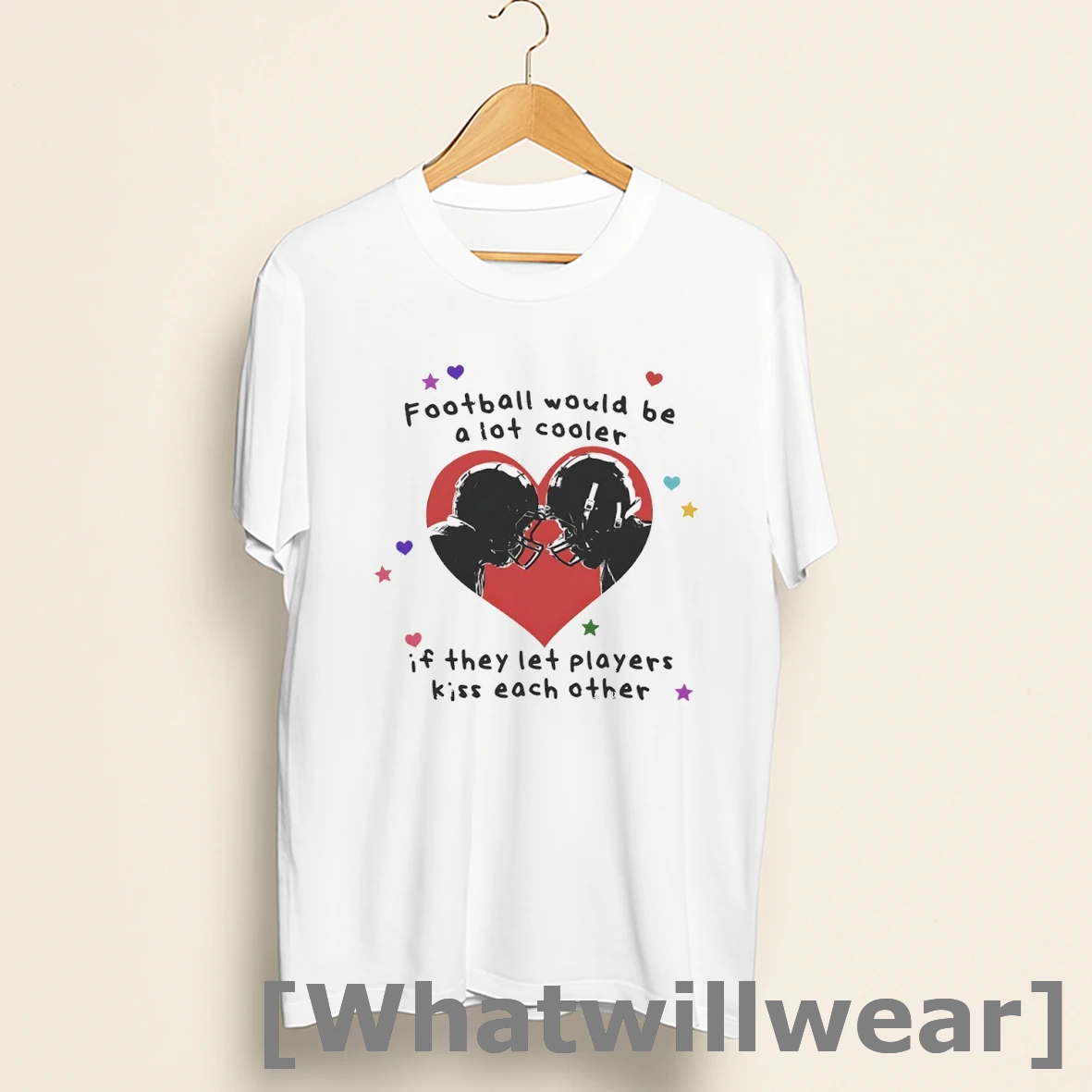 Official Football Would Be A Lot Cooler If They Let Players Kiss Each Other Shirts