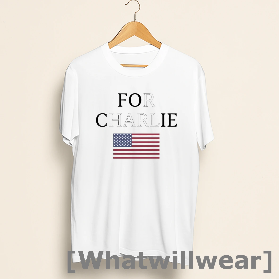 Official For Charlie American Flag Shirts