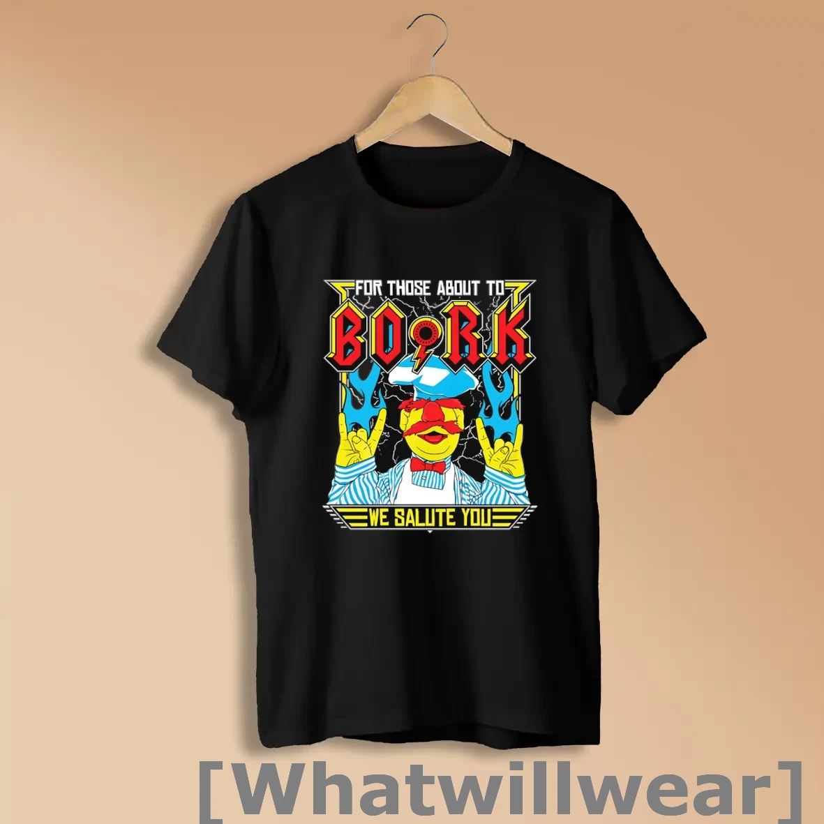 Official For Those About To Bork We Salute You Swedish Chef Shirts