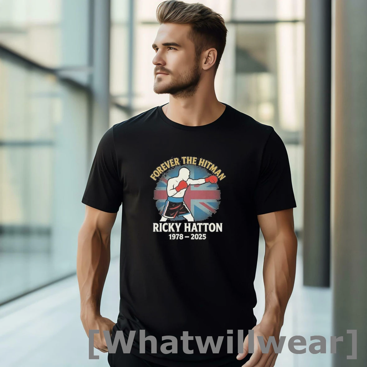 Official Forever The Hitman Ricky Hatton 1978 2025 Tshirts Sweater