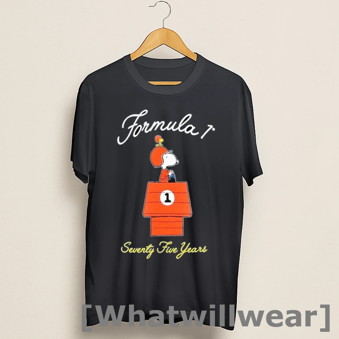 Official Formula 1 X Snoopy The Peanuts Dog House Shirts