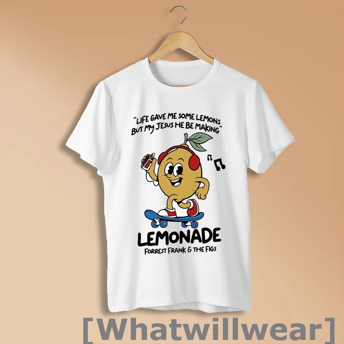 Official Forrest Frank And The Figs Life Gave Me Some Lemon But My Jesus He Be Making Lemonade Skate Shirt Sweatshirt