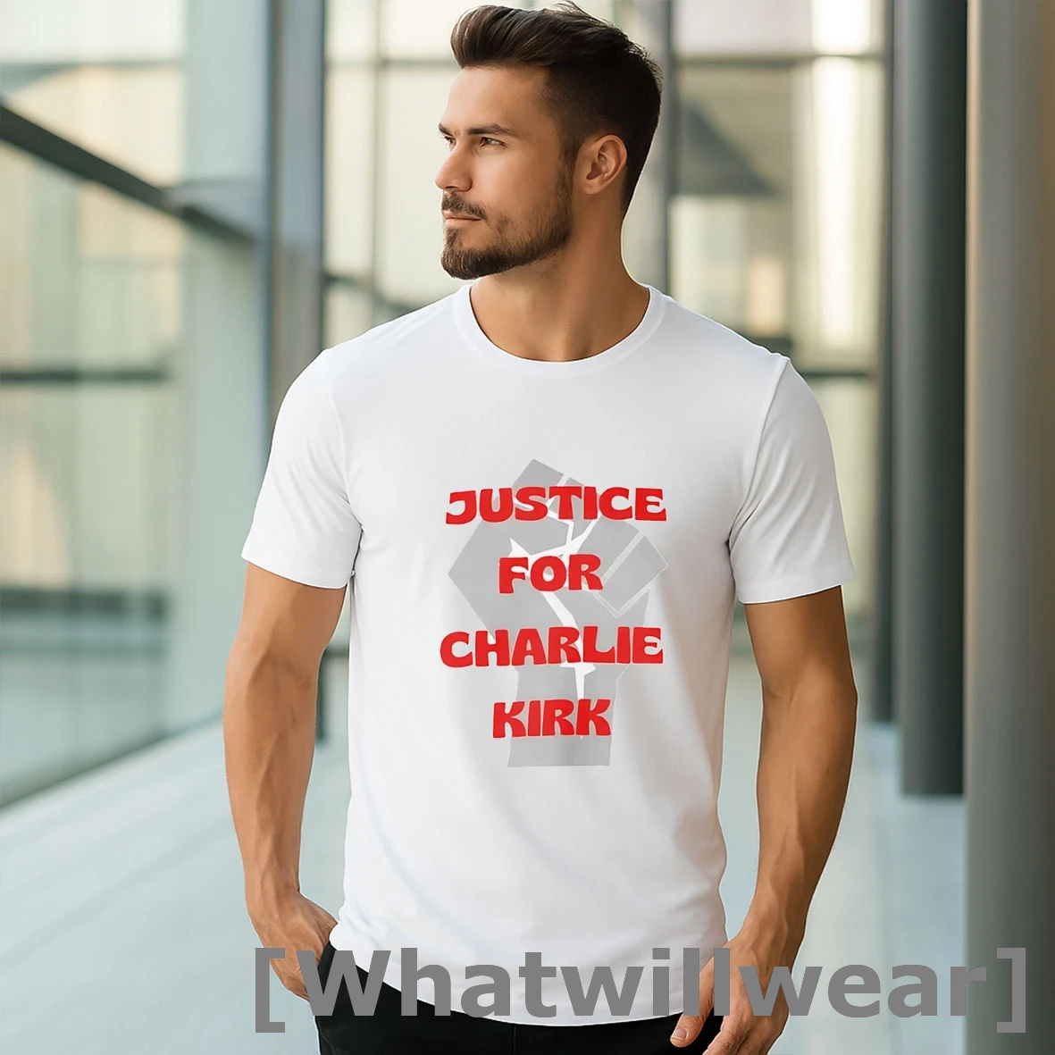Official Freedom Charlie Kirk Justice For Charlie Kirk Fist Hand Shirts