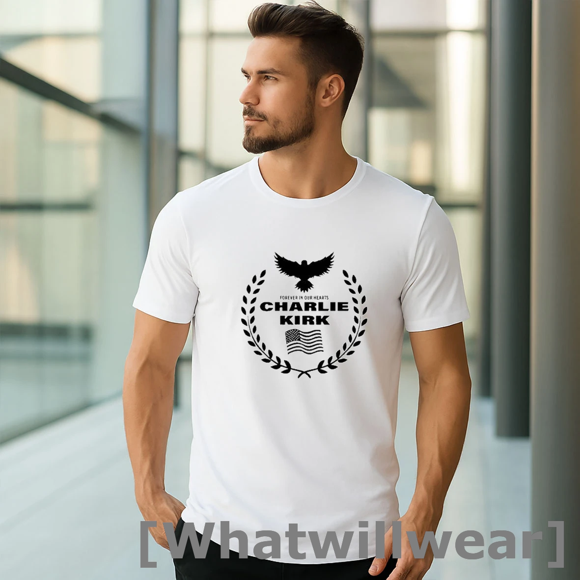 Official Freedom Forever In Our Hearts Charlie Kirk Tshirts Sweater
