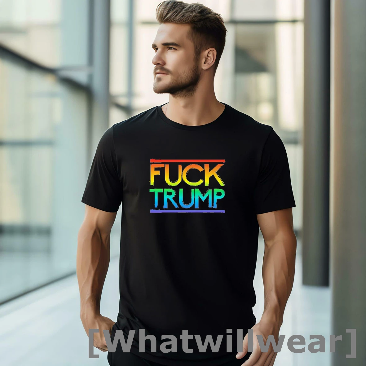 Official Fuck Trump Pride Tshirts Sweater