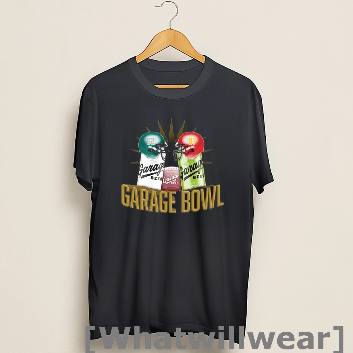 Official Garage Bowl Garage Beer Nfl Jason Kelce 62 And Travis Kelce 2025 Shirts