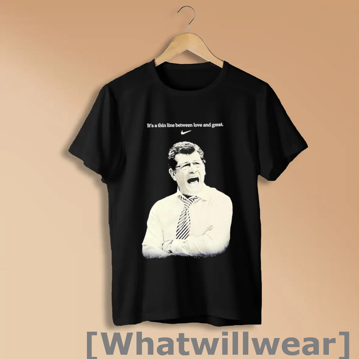 Official Geno Auriemma Its A Thin Line Between Love And Great Shirts
