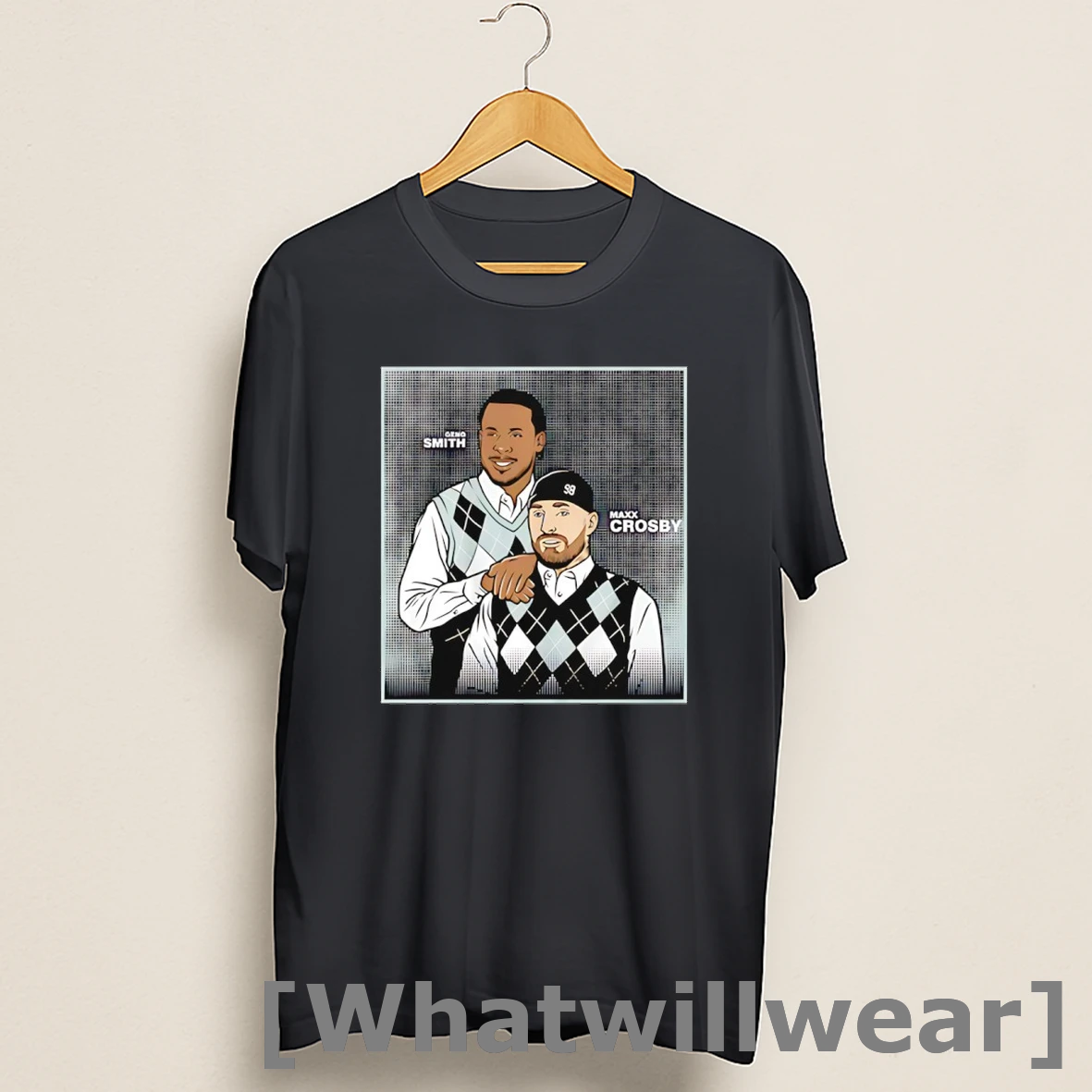 Official Geno Smith And Maxx Crosby Step Brothers Family Portrait Shirts