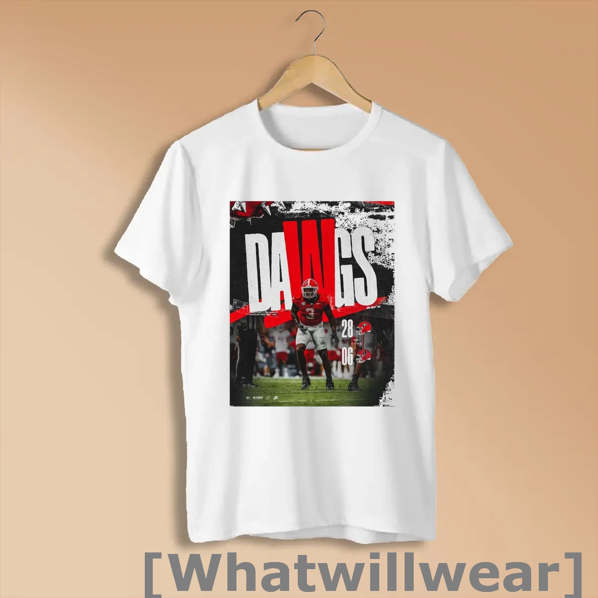 Official Georgia Bulldogs Defeat Austin Peay Governors Final Sorce 28 06 Sep 6 2025 Godawgs T Shirts