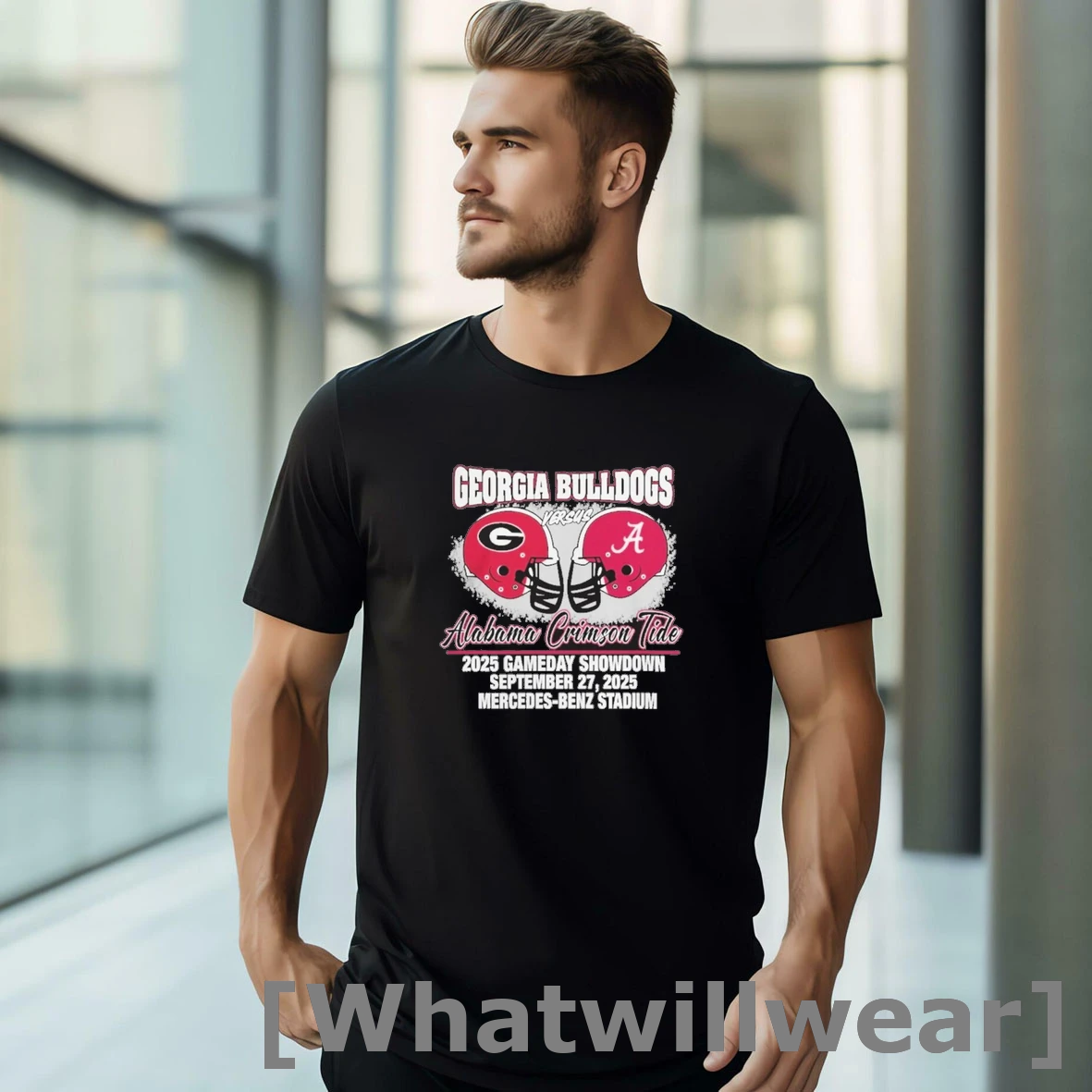 Official Georgia Bulldogs Vs Alabama Crimson Tide September 27 2025 Game Day Showdown Tshirts Sweater