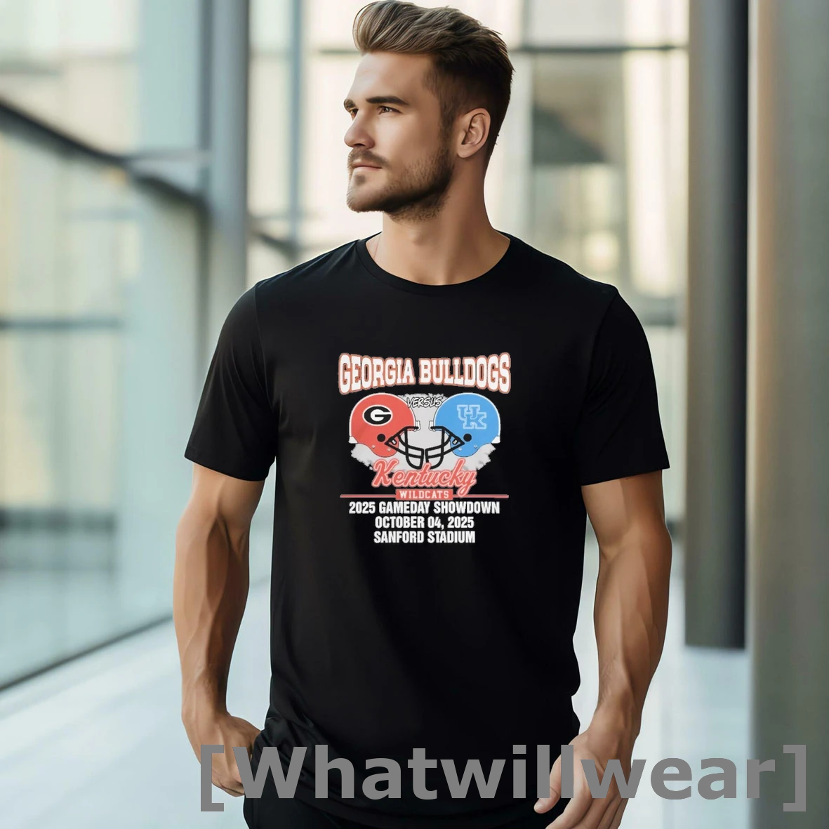 Official Georgia Bulldogs Vs Kentucky Wildcats Oct 04 2025 Game Day Showdown Tshirts Sweater