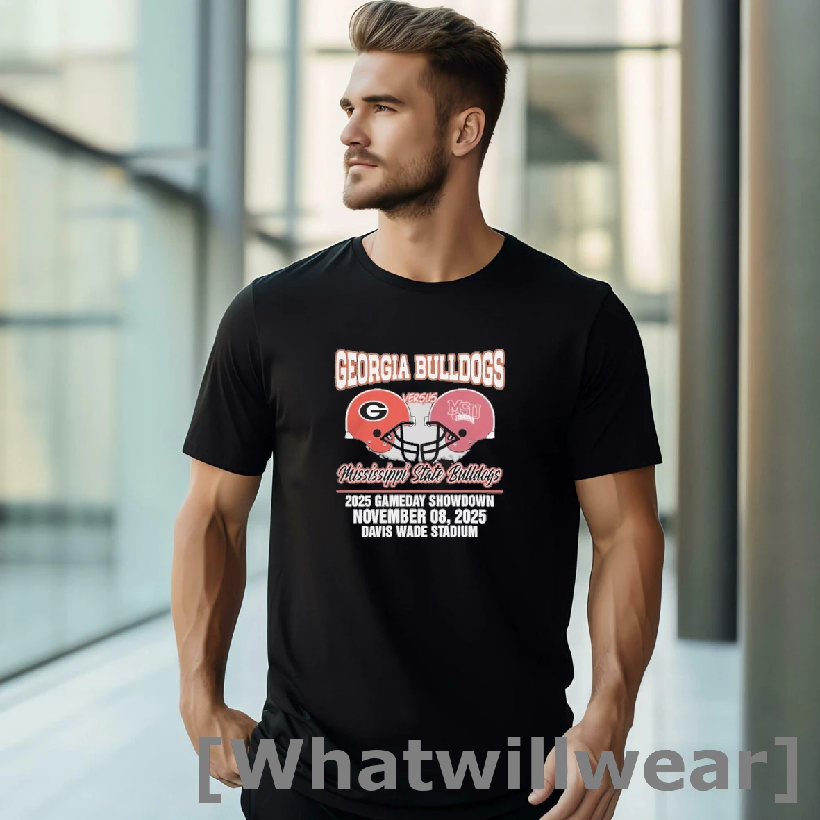 Official Georgia Bulldogs Vs Mississippi State Bulldogs Nov 08 2025 Game Day Showdown Tshirts Sweater