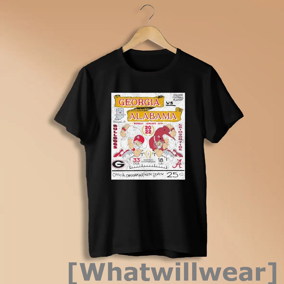 Official Georgia Vs Alabama 2022 Cfp National Championship Game Matchup Shirts