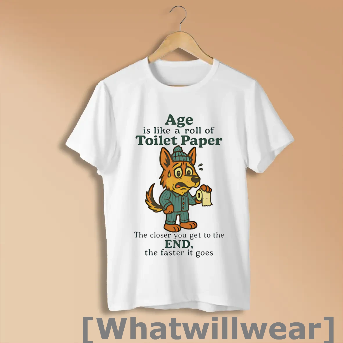 Official German Shepherd Age Is Like A Roll Of Toilet Paper Shirts