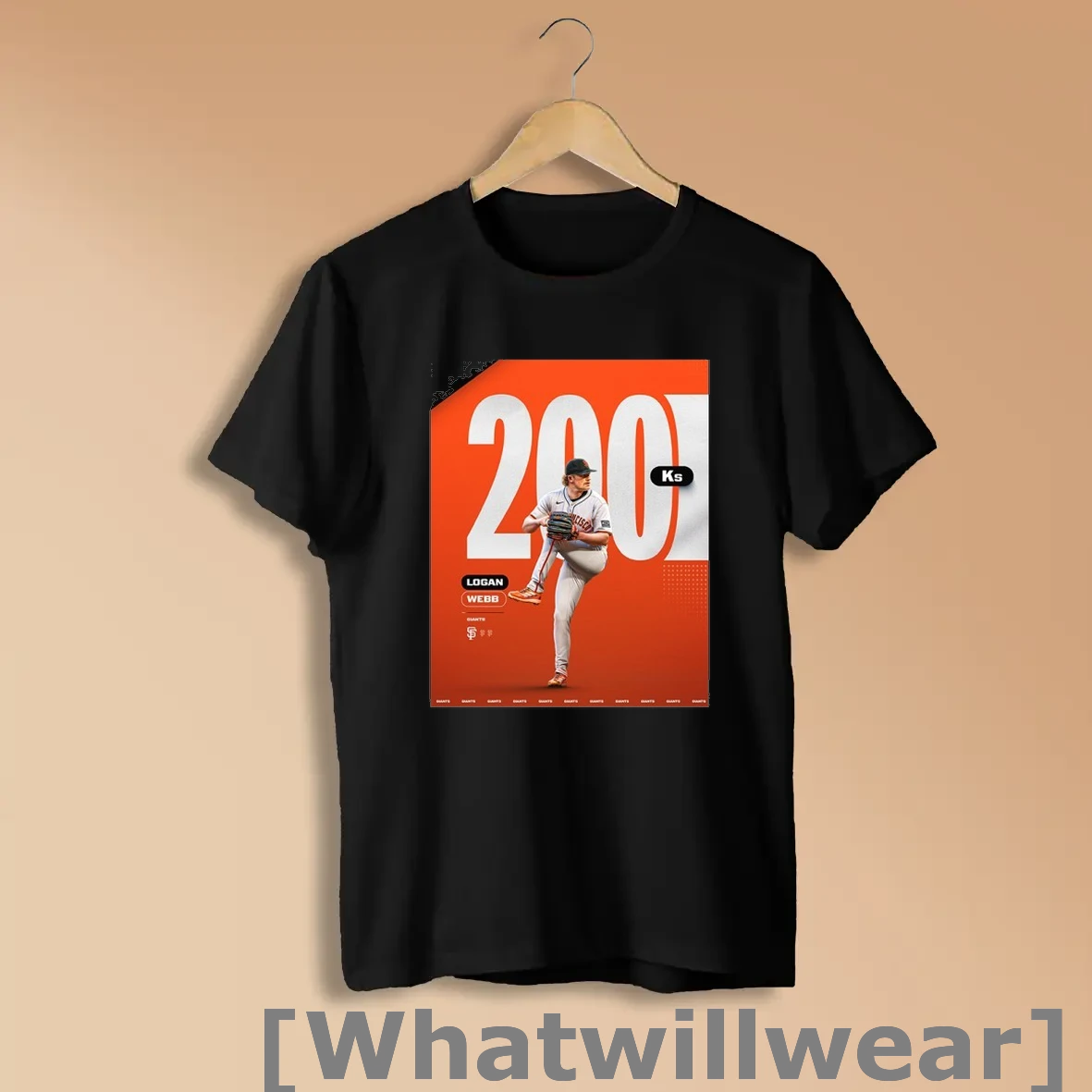 Official Giants Logan Webb 200ks Shirts