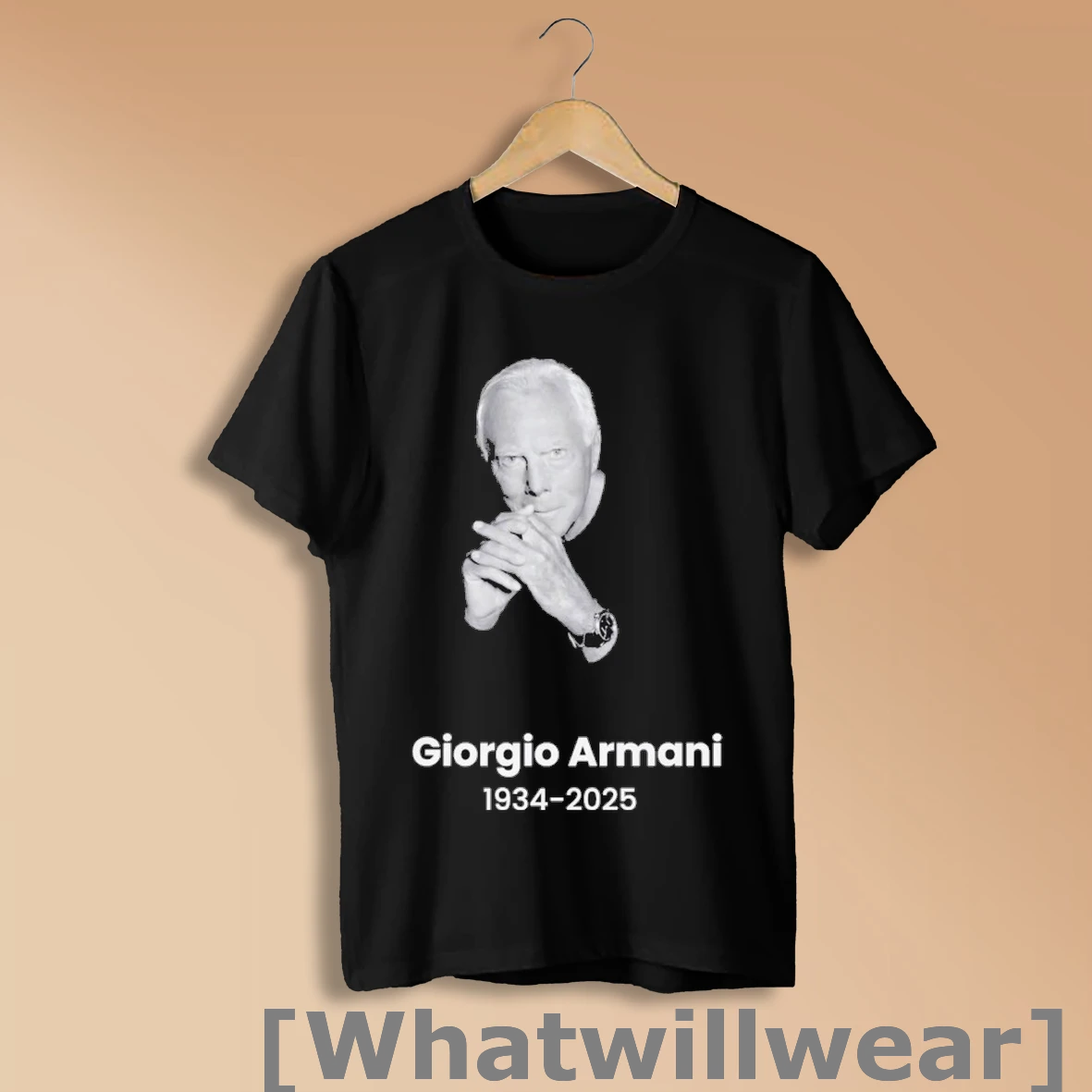 Official Giorgio Armani Rip 1934 2025 Shirt Sweatshirt