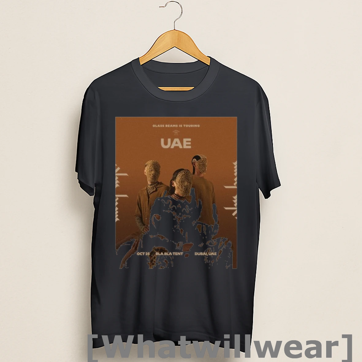 Official Glass Beams October 25 2025 Bla Bla Tent Dubai Uae Shirts