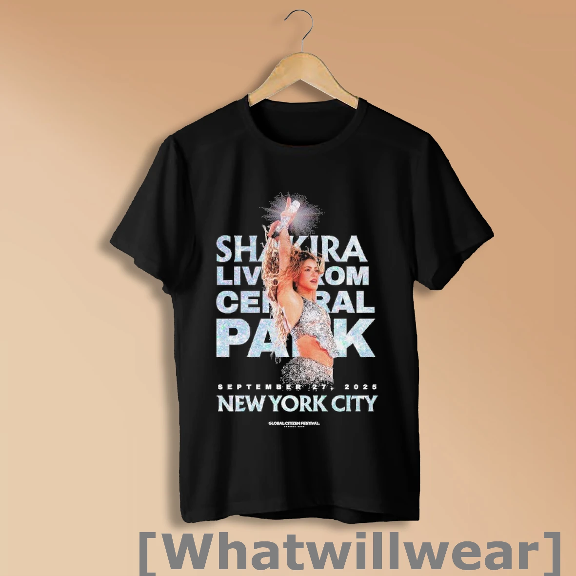 Official Global Citizen Gcf 2025 Shakira New York City Live From Central Park Shirt Sweatshirt