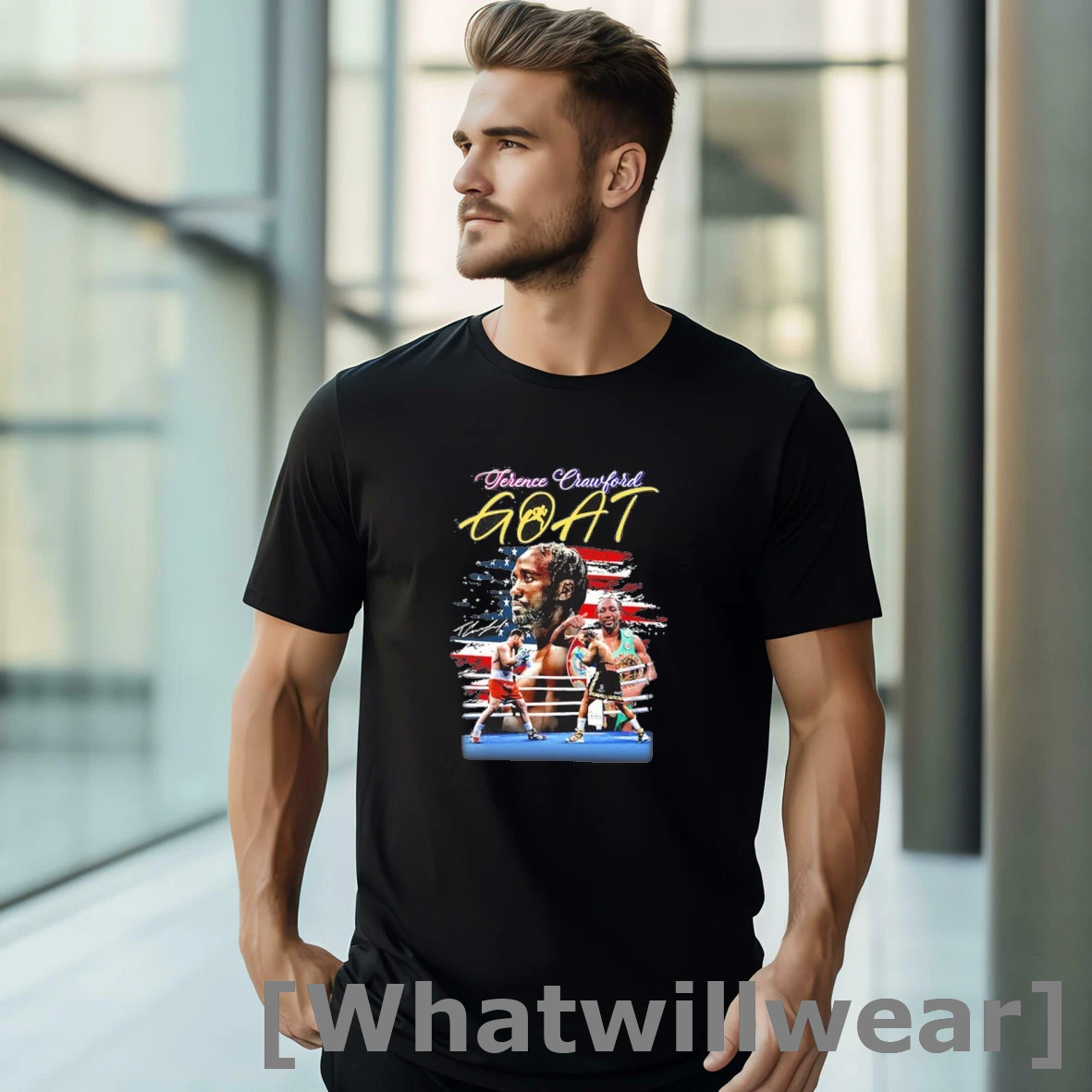 Official Goat Terence Crawford Signature Tshirts Sweater