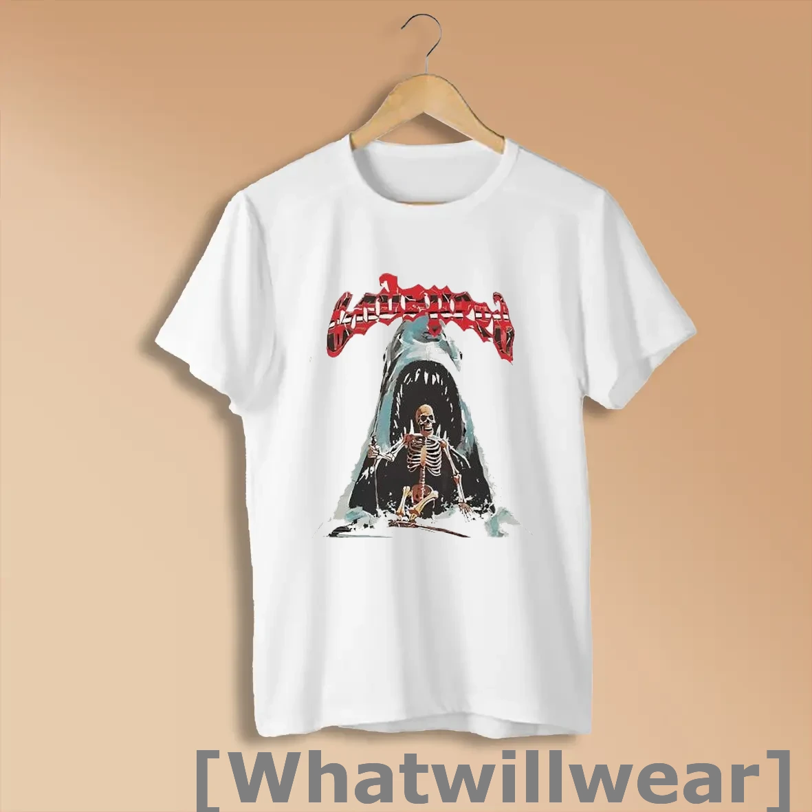 Official Godspeed Night Drive Skeleton Shark Jaw Behind Retro Shirts