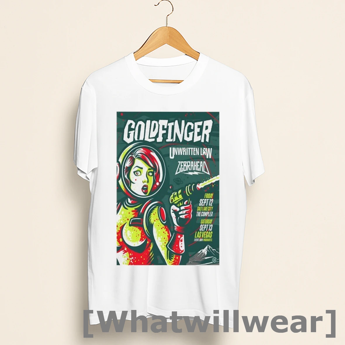 Official Goldfinger Sep 13 2025 Event Lawn Virgin Hotels Las Vegas Nv Shirts