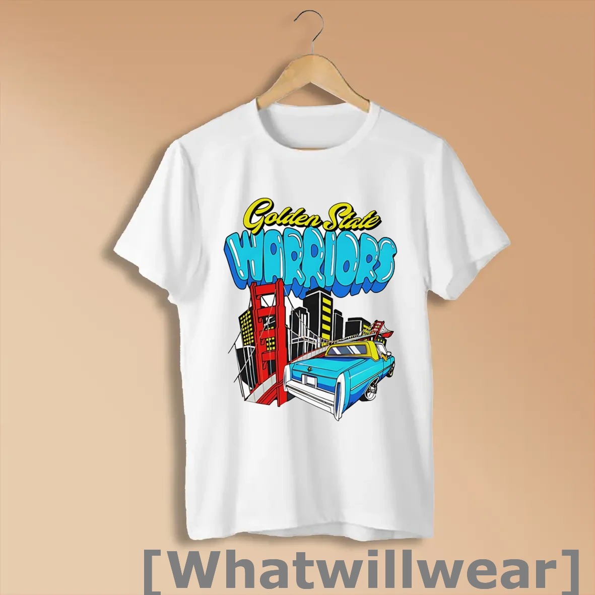 Official Golden State Warriors Graphic Cartoon Shirts
