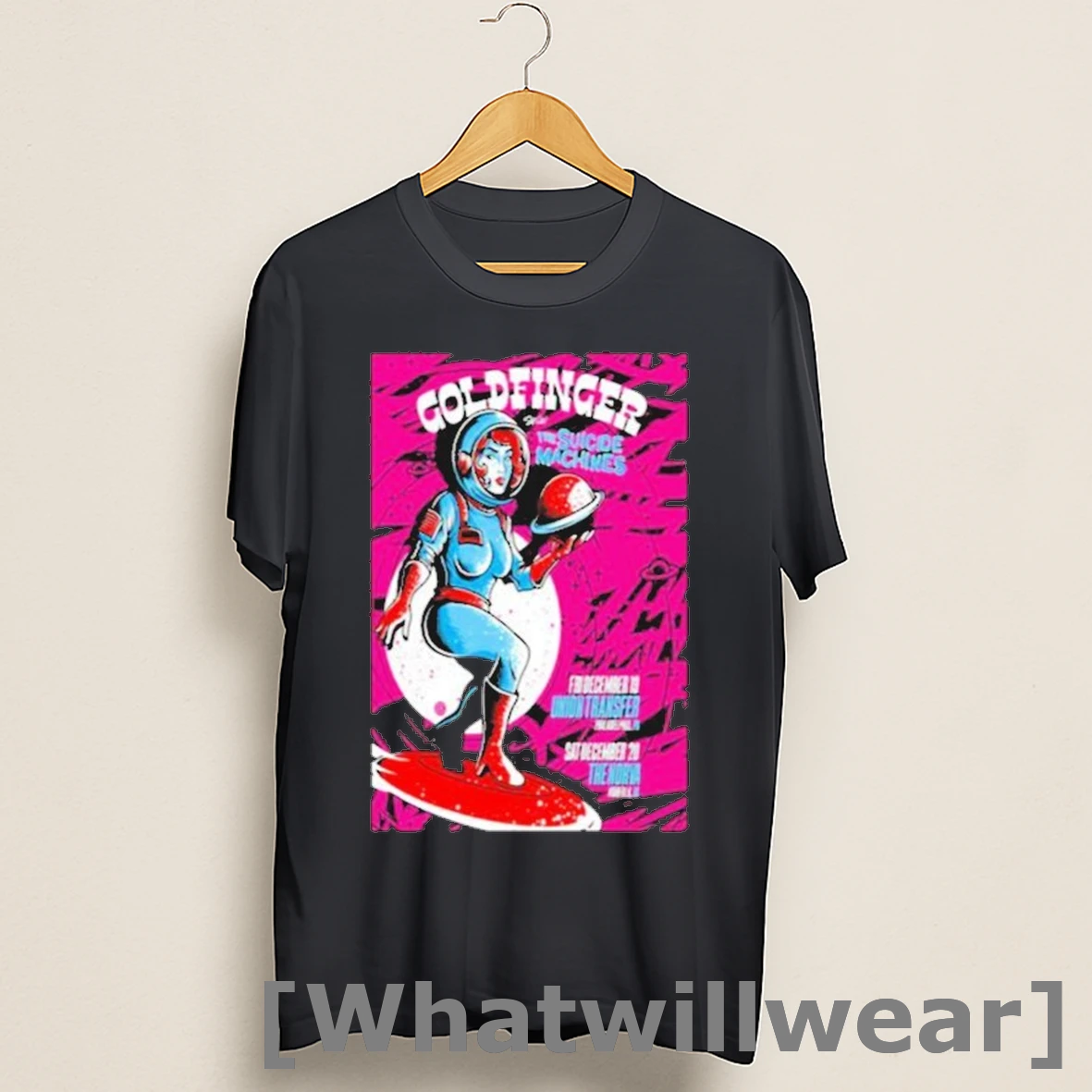 Official Goldfinger The Suicide Machines Dec 19 2025 Philadelphia Pa Shirts