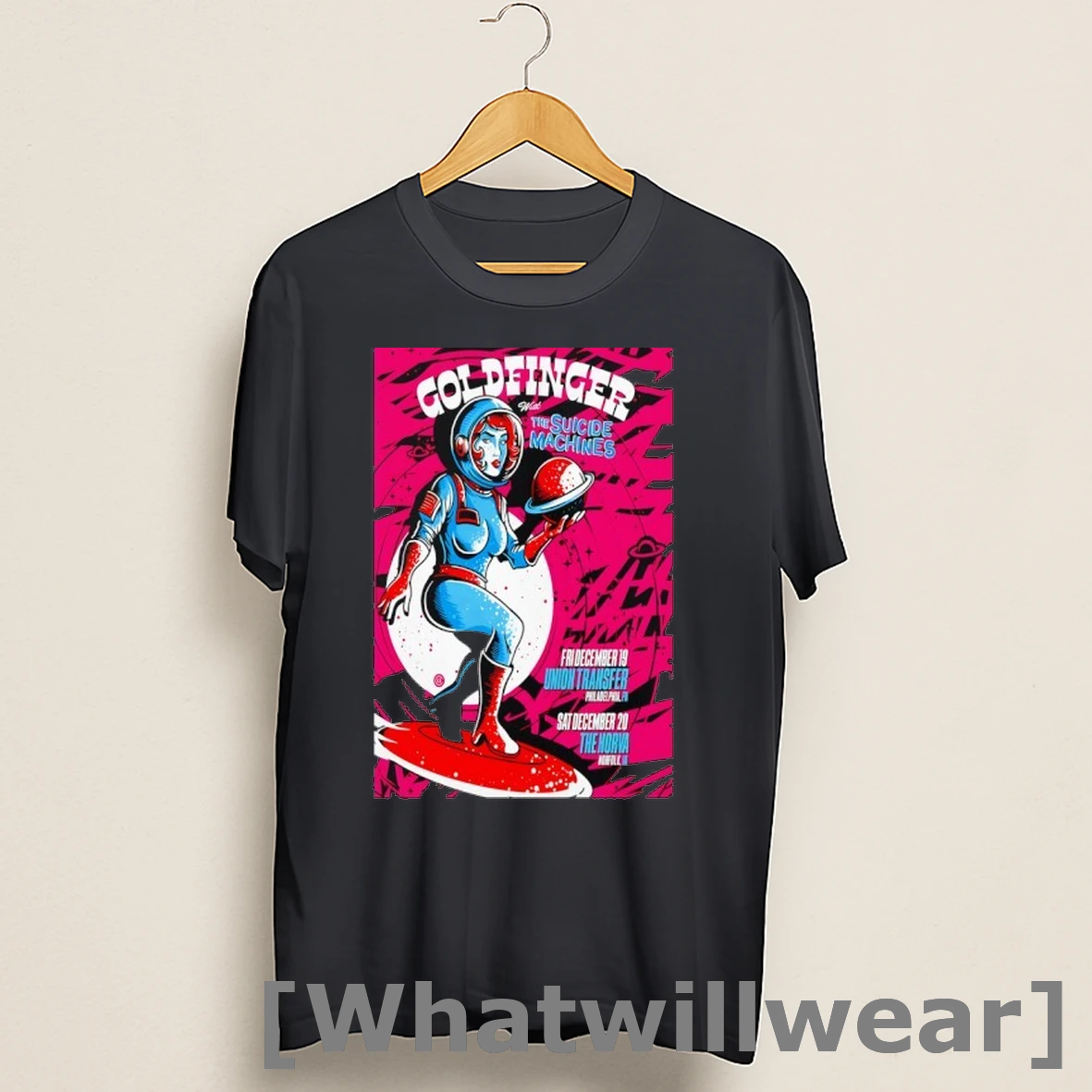 Official Goldfinger Tour Philadelphia Pa 12 09 2025 Shirts